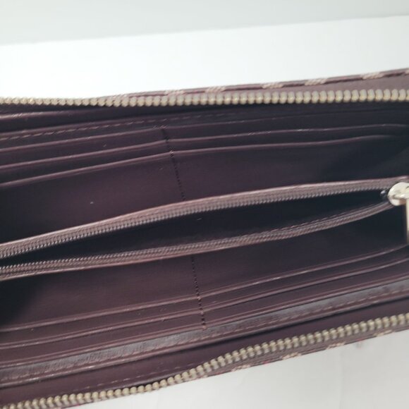 Fossil Emma Multicolor Zip Around Wallet Wristlet Clutch NWOT - Picture 5 of 8